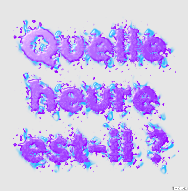 Quelle heure est-il ? Effet de texte