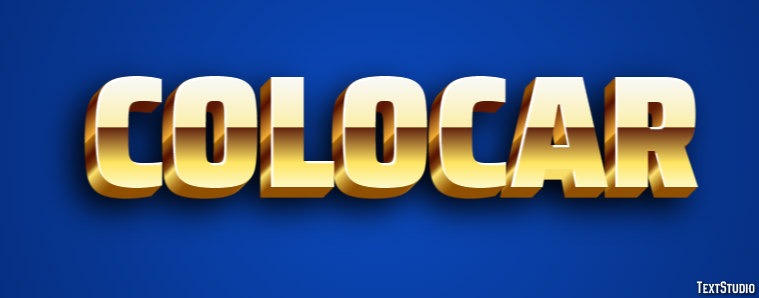 Colocar テキスト効果