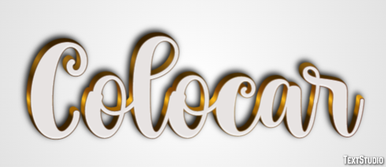 Colocar Effet de texte