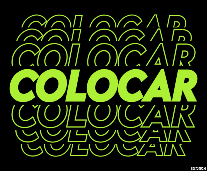 Colocar Эффект текста