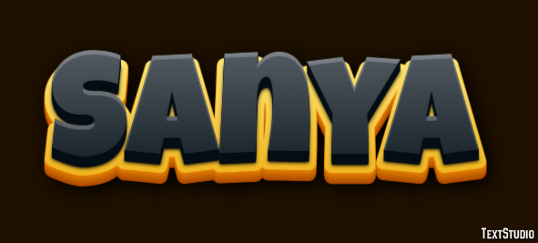 Sanya Text Effect