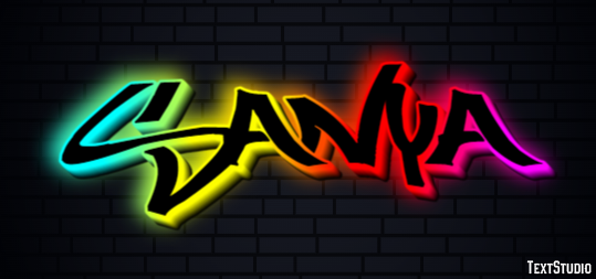 Sanya Text Effect