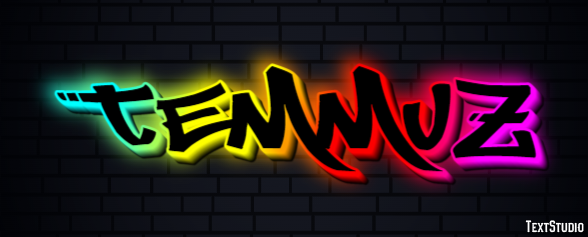 Temmuz Effet de texte