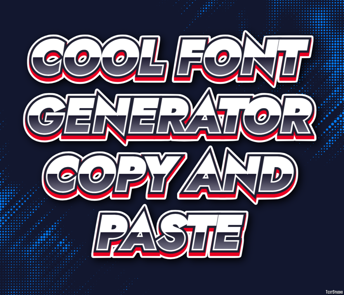 Cool Font Generator Copy And Paste テキスト効果