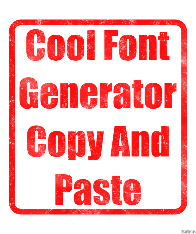 Cool Font Generator Copy And Paste テキスト効果
