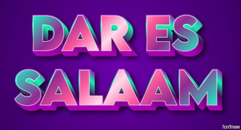 Dar es Salaam Effetto testo