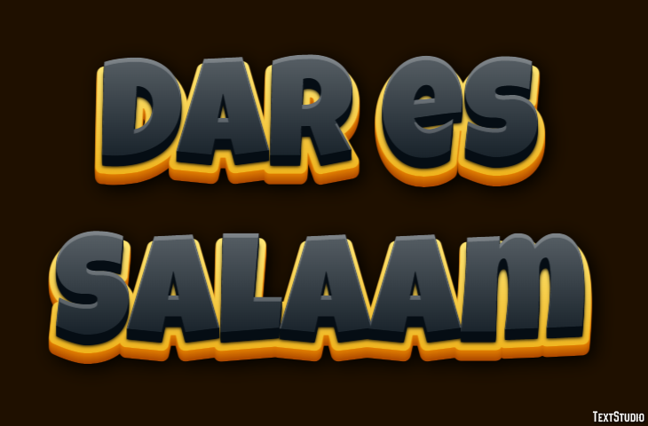 Dar es Salaam Efekt tekstowy