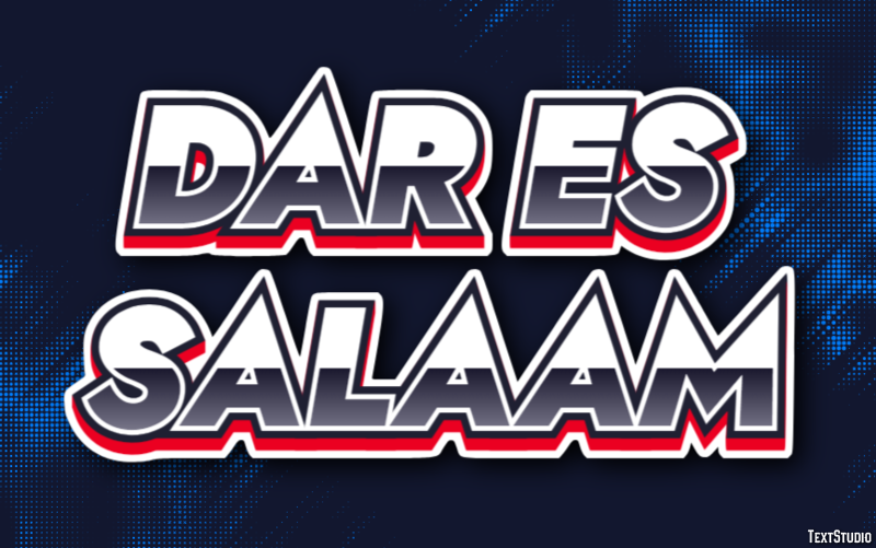 Dar es Salaam Efekt tekstowy