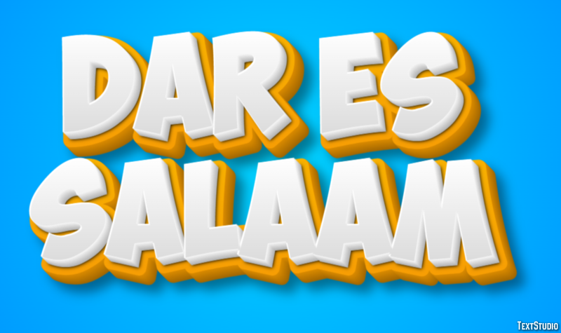 Dar es Salaam Efekt tekstowy