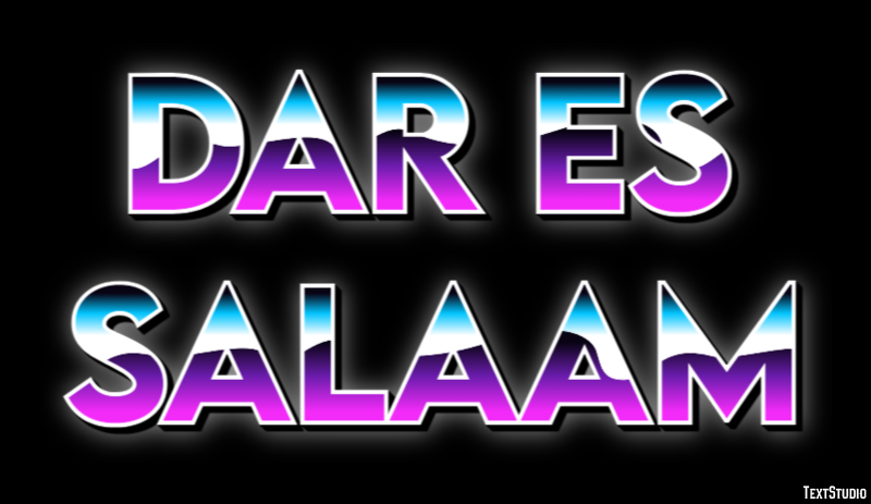 Dar es Salaam Effetto testo