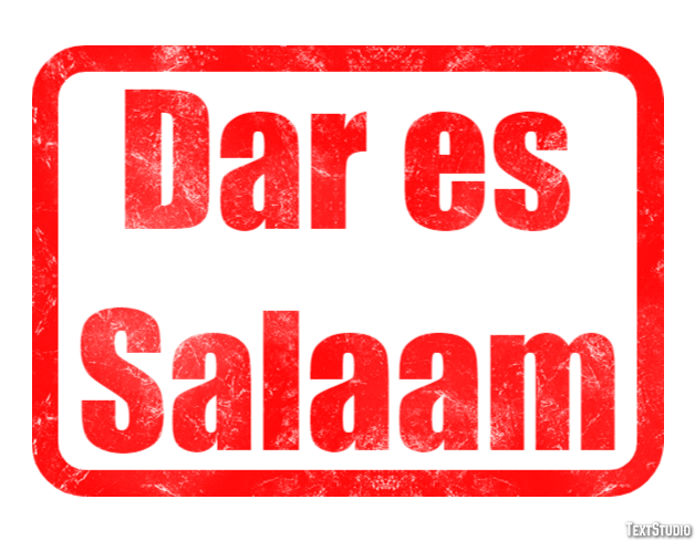 Dar es Salaam Efekt tekstowy