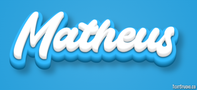 Matheus Text Effect