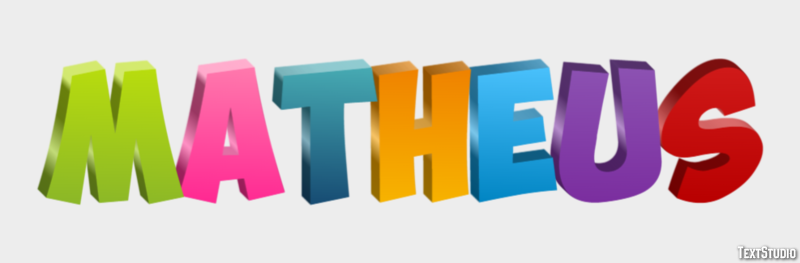Matheus Text Effect