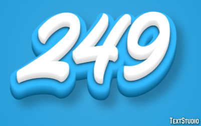 249 Text Effect