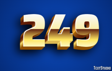 249 Text Effect