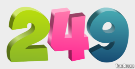 249 Text Effect