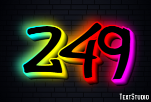 249 Text Effect