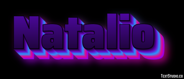 Natalio Efeito de texto