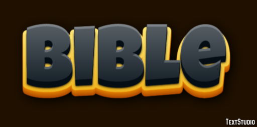 Bible Text Effect