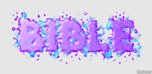 Bible Text Effect