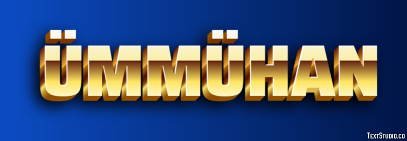 Ümmühan Tekst Effect