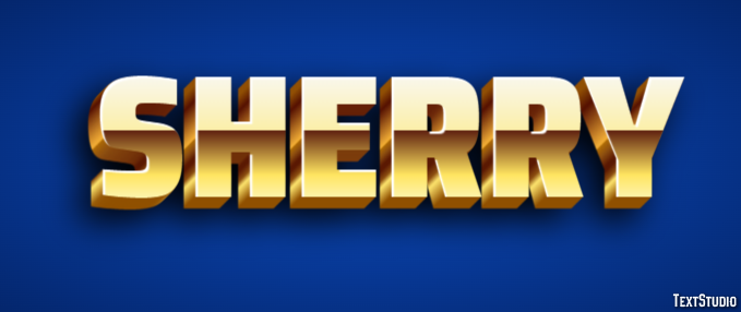 Sherry Text Effect