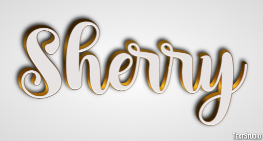 Sherry Text Effect