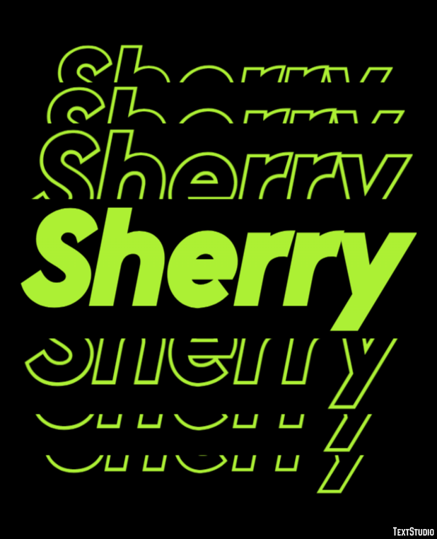 Sherry Text Effect
