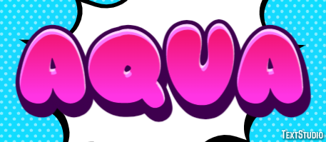 Aqua Text Effect