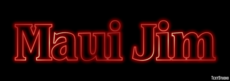 Maui Jim Effet de Texte