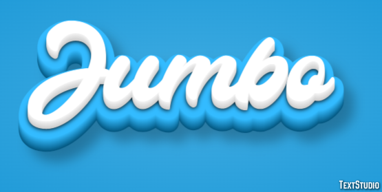 Jumbo Text Effect