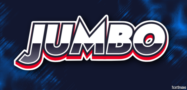 Jumbo Text Effect