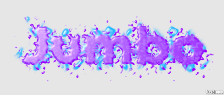 Jumbo Text effect