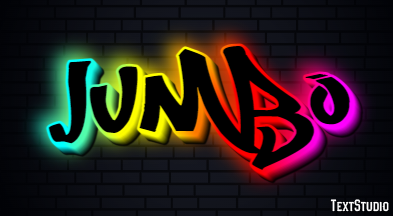 Jumbo Text effect