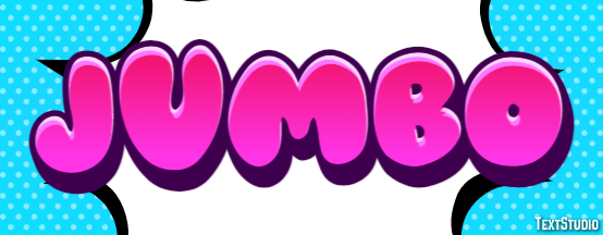 Jumbo Text effect