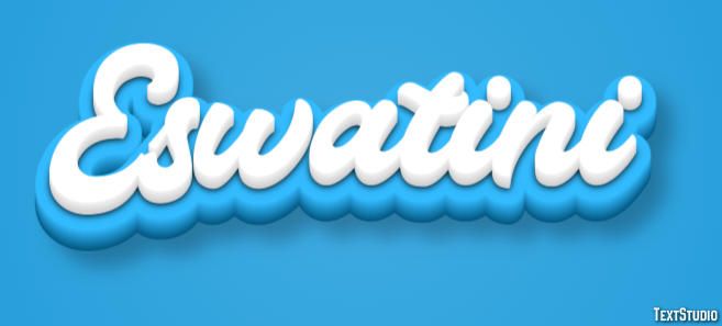 Eswatini Text effect
