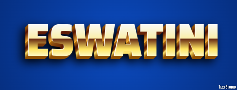 Eswatini Text effect
