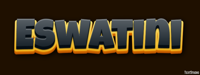 Eswatini Text effect