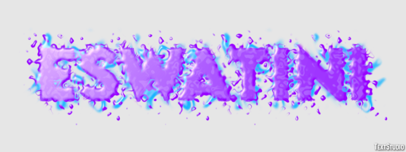 Eswatini Text effect