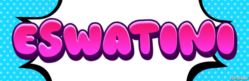 Eswatini Text effect