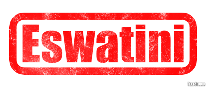 Eswatini Text Effect