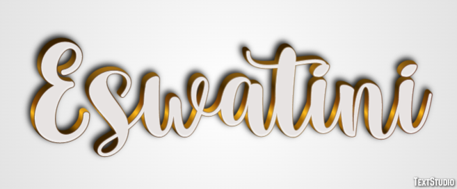 Eswatini Text effect