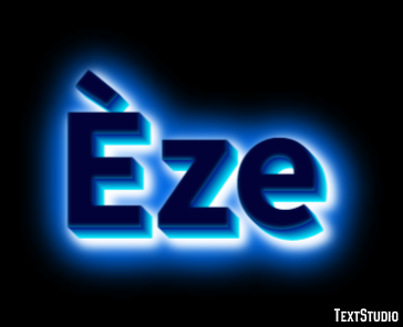 Èze Efekt tekstowy