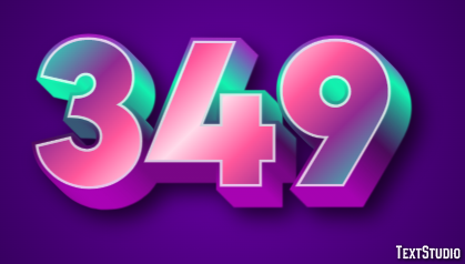 349 Text Effect