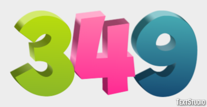 349 Text Effect