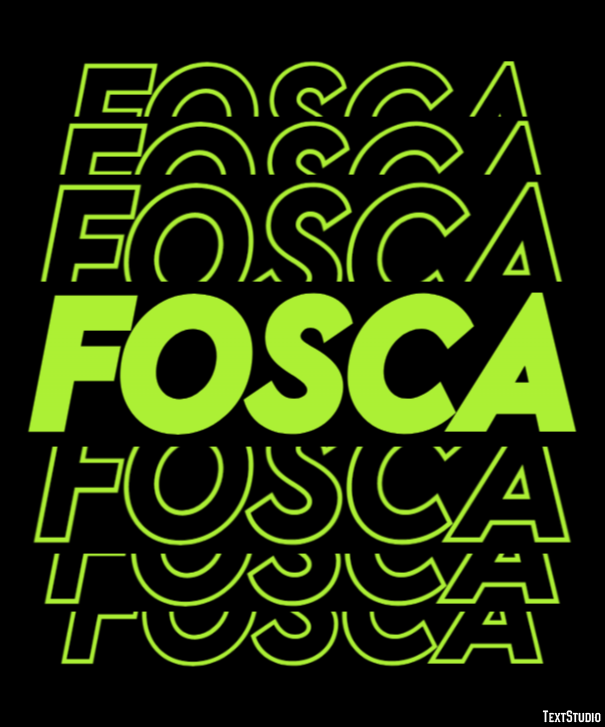 Fosca Effetto testo