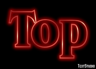 Top Text Effect