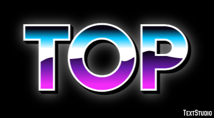 Top Text Effect
