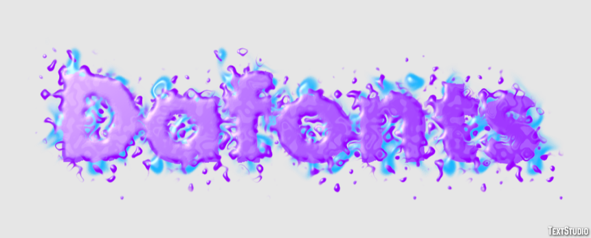 Dafonts Эффект текста