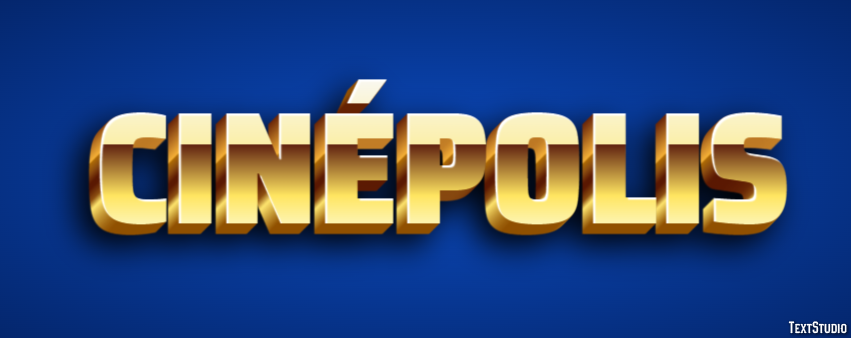 Cinépolis Efeito de texto